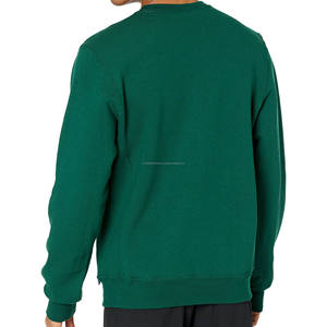 Vente en gros de pulls de grande taille pour hommes de couleur unie de haute qualité, vêtements de rue décontractés sur mesure sweat-shirt d'hiver pour hommes - Product Image 6