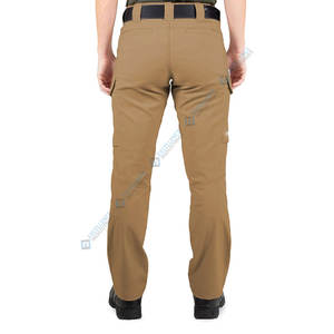 Pantalon tactique décontracté léger 100% coton Conception multi-poches Genoux renforcés Séchage rapide Respirant pour l'entraînement en plein air Mid - Product Image 4