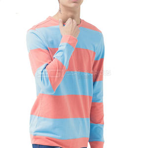 Sweat-shirt épais et lourd à col rond imprimé personnalisé en gros pour hommes - Product Image 1