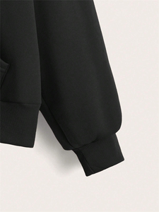 เสื้อมีฮู้ดปักลายผีเสื้อสำหรับผู้หญิง/เด็กผู้หญิงมีฮู้ดแบบยาวเทคนิคการซักกรด GSM สำหรับฤดูใบไม้ร่วงฤดูหนาว - Product Image 3