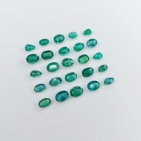 <strong>Best</strong> <strong>Selling</strong> 100% <strong>Natural</strong> High Quality Zambian <strong>Emerald</strong> Oval Pears Cut Forest Green 6x4-5x7mm Loose Gemstone for Jewellery Making