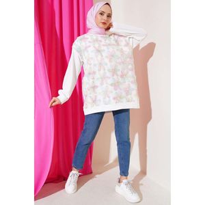 Tunique Tulle Floral Devant Rose - Product Image 4