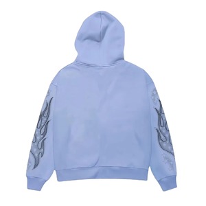 Sweat à capuche zippé surdimensionné unisexe Style Streetwear personnalisé | Polaire 100% coton | Conception d'épaule tombante - Product Image 6