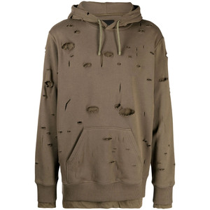 บริการ OEM เสื้อฮู้ดดี้พิมพ์ลายแบบกำหนดเอง ล้างสีแบบแอซิดวอช ขอบดิบ สไตล์ฮิปฮอป ผ้าฝ้าย 100% ทรงปกติ แห้งเร็วและระบายอากาศได้ดี - Product Image 6