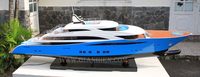 Yacht à moteur TC 65 avec modèle de bateau artisanal en bois clair de haute qualité fabriqué au Vietnam GIA NHIEN CO.LTD CM0872P