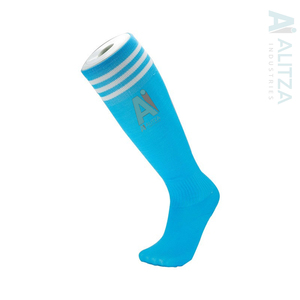 Customized With Your Team Logo Wholesale Youth Soccer <b>Socks</b> 100% Polyester <b>Socks</b> Football Player <b>Socks</b> - Product Image 3