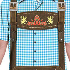 Pantalones cortos bávaros hechos a medida de alta calidad unisex, prendas estampadas de cuero de diseñador original, última moda directa de fábrica - Product Image 2