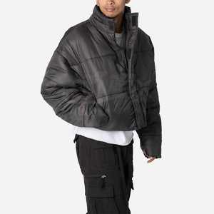 Veste à bulles lavable au design unique pour hommes, imperméable, respirante, coupe carrée, veste d'hiver à bulles pour hommes à vendre - Product Image 5