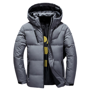 Chaqueta acolchada de alta calidad para hombre, cálida, con interior grueso, costuras estables, diseño personalizado OEM ODM para exteriores de invierno - Product Image 3