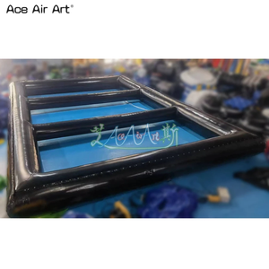 Pantalla de proyección inflable de PVC hermética de alta calidad, entretenimiento al aire libre, modelo de visualización escolar, accesorio de soplador, envío <span class=keywords><strong>mar</strong></span>ítimo - Product Image 5