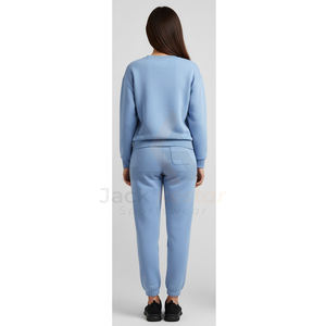Conjunto de Pantalones Deportivos y Sudadera Holgada de Moda con Bolsillos, Traje Deportivo Extra Grande para Mujer - Product Image 5