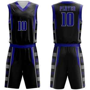 Ensemble d'uniformes de basket-ball personnalisés pour l'école, l'université et les équipes de club avec tissu respirant, impression par sublimation complète, ajustement confortable - Product Image 2