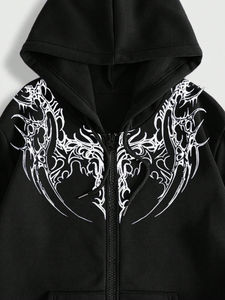 Sweat à capuche d'hiver lourd personnalisé de haute qualité pour hommes Vente en gros-Impression numérique fabriquée au Pakistan - Product Image 3