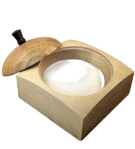 Handmade Acacia Wood Canister <b>Jar</b> Single Piece Kitchenware Storage Accessories Sugar <b>Coffee</b> <b>Tea</b> Cover Wood Storage Canisters - Product Image 3