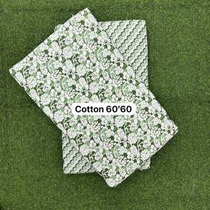 Tissu en coton imprimé au bloc pour la confection de kurtis, de pyjamas, de vêtements d'été et de vêtements de boutique - Product Image 1