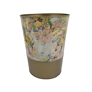 Ventes en gros de pots de fleurs ronds en fer modernes, durables et écologiques, finition émaillée, pour la décoration intérieure et extérieure - Product Image 2