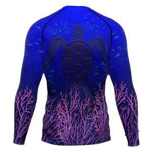 Rash Guard transpirable para hombre de alta calidad hecho a medida para buceo y deportes acuáticos - Product Image 2