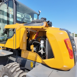 3 ton 4WD diesel ruwterreinheftruck 3,3m hefhoogte RG-3500-3M voor havenvrachtvervoer en werken in de haven - Product Image 4