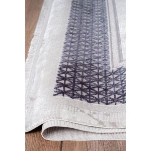 Alfombra tejida acrílica Nora Comfort 7308, juego de alfombras suaves y elegantes - Product Image 3