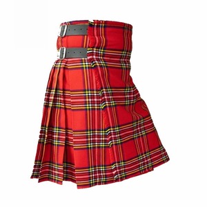 Kilt écossais en polyviscose plissé léger pour homme, style traditionnel, collection automne 2026, taille personnalisée, idéal pour les festivals - Global Fashion - Product Image 2