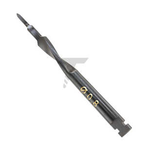 Taladro extractor de tornillo inverso, hecho de carburo de tungsteno, longitud de 30,0mm, fabricado en Israel - Product Image 3