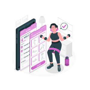 Özel CrossFit fonksiyonel eğitim Fitness App geliştirme gerçek zamanlı izleme Mac OS desteklenen dijital paket çevrimiçi sevk - Product Image 4