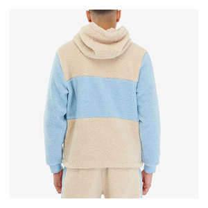 Hot Sale Customized High Quality Winter Sherpa <b>Fur</b> <b>Hoodie</b> Digital 100% Cotton Zipper-Up Men Hoodies Custom Logo Design Made - Product Image 2