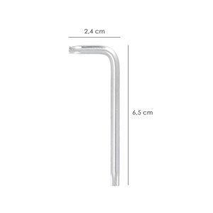 Chiave Torx Inviolabile Standard in Acciaio Cromo Vanadio Professionale T25 - Product Image 2