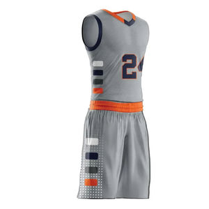 Short de basket-ball uniforme de basket-ball de haute qualité personnalisé confortable sublimé pour adultes - Product Image 3