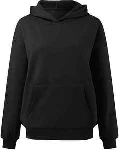 Sudadera con capucha de algodón pesado 100% con piedra lavada con ácido desgastada estilo de invierno sin bolsillo de cuerda - Product Image 4