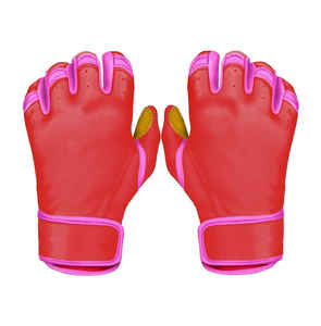 Gants de frappe de baseball professionnels prix usine respirant Cabretta cuir doux gants de frappe de baseball gants en cuir - Product Image 2