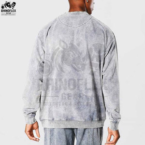 Nuevo Diseño de Última Moda, Sudadera de Invierno para Hombre, Lavado Ácido, Manga Larga, Mezcla de Felpa, Alta Calidad, Cómoda, Básica, Pakistán - Product Image 2