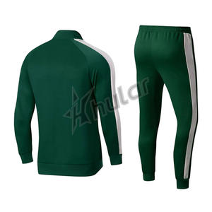 Custom Men's Soccer <b>Track</b> <b>Suit</b> with Logo New Arrival Breathable Fleece Zip Jogging Sweatshirt for Winter for Sports Exercise - Product Image 5