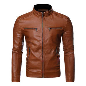 Outdoor Use <b>Leather</b> <b>Jacket</b> Breathable <b>Men</b> <b>Leather</b> <b>Jacket</b> Wholesale Custom Size <b>Leather</b> Winter <b>Jacket</b> - Product Image 1
