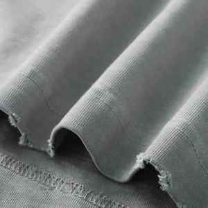 เสื้อยืดผู้ชายผ้าเปียกเปียกเปียก320โอเวอร์ไซส์พิมพ์ลายโลโก้ผ้าฝ้าย100% เสื้อยืดวินเทจสำหรับผู้ชาย - Product Image 5