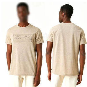 Camiseta moderna en relieve con estampado en relieve duradero y acabado suave Camiseta en relieve hecha a medida - Product Image 5