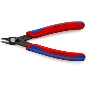 KNIPEX Super-Knips 125 mm - Alicates de corte diagonal electrónicos con punta sin pulir, longitud 3 Form - Product Image 3