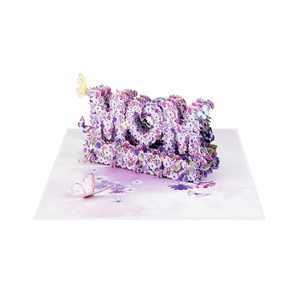 Cartes de vœux 3D pop-up faites à la main pour la fête des mères, pour la distribution en gros, commandes en gros - Product Image 5