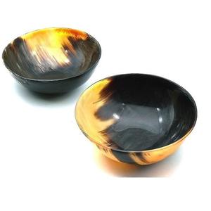 Cuenco de Cuerno de Búfalo Natural Premium, Hecho a Mano, para Servir Ensaladas y Frutas - Product Image 2