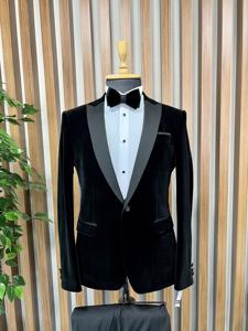 Venta al por mayor a precio barato superventas Último diseño vedding traje de lujo trajes de élite para los hombres de primera clase preferido por los jóvenes - Product Image 3