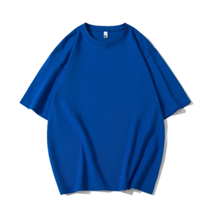 Camisetas de Algodón de 250 Gsm de Alta Calidad, Camiseta Holgada con Hombros Caídos, Camiseta Gruesa con Estampado Personalizado, Camiseta Extra Grande para Jugadores - Product Image 4