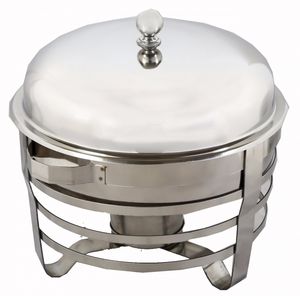 Copper Chafing Dish Luxury Style Food <b>Warmer</b> Wedding <b>Buffet</b> Food Serving Chafing Dish Elegant for Commercial Kitchen Equipment - Product Image 5