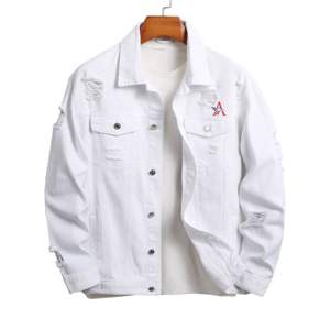 Chaquetas de Trabajo Unisex de Mezclilla Vintage Personalizadas 2026, Chaqueta de Invierno Acolchada para Carpintero y Mecánico con Técnicas de Impresión - Product Image 1