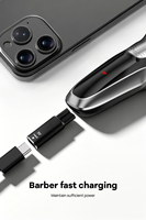 Adaptateur de charge USB Type C vers prise DC mâle 4.3V 5V 8V 15V pour rasoir électrique, convertisseur d'alimentation de remplacement pour tondeuse à cheveux