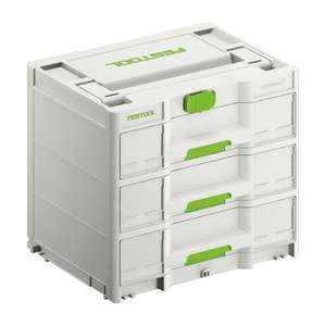 Festool Sortainer SYS3-SORT/3 M 337 Durable <b>Tool</b> <b>Boxes</b> - Product Image 1