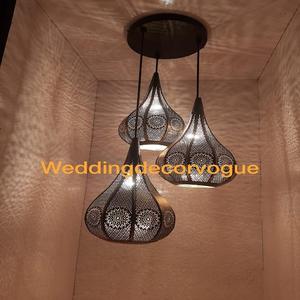 Lanternes en métal cage à oiseaux noire vintage Offre Spéciale pour la décoration d'événement de mariage taille et couleur personnalisables pour le style de lieu de fête - Product Image 4