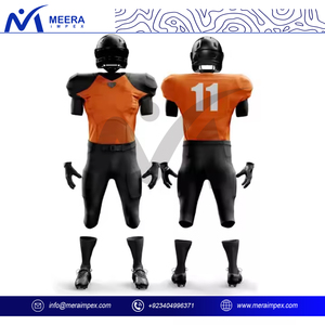 Uniformes de football américain respirant pour hommes les plus demandés OEM vente en gros impression personnalisée meilleure vente d'uniforme de football américain - Product Image 4