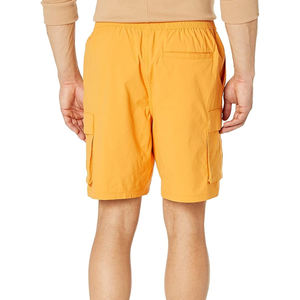 Pantalones cortos Cargo de alta calidad para hombre, secado rápido, ajuste relajado, nailon transpirable con patrón sólido, característica antiarrugas - Product Image 3