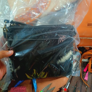 Bolso bandolera bohemio de cuero de vaca de alta calidad, diseño de retales con herramientas manuales únicas, bandolera de lujo de Color personalizado, venta al por mayor - Product Image 1