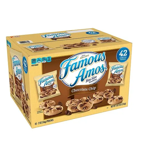 Famoso Amos Barato qualidade Cookies sabor dinamarquês manteiga biscoitos com chocolate chip
